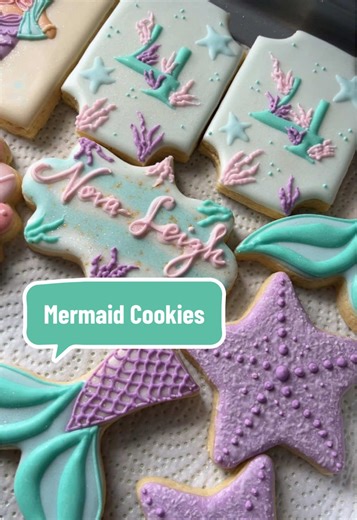 Delightful Mermaid Cookies for Birthday Parties