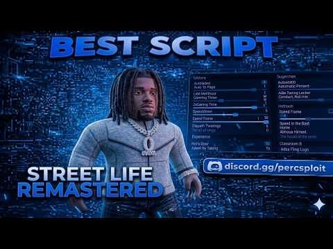 BEST STREET LIFE REMASTERED SCRIPT | GIVE ALL GUNS MAX MONEY INF AMMO AUTO FARM & MORE