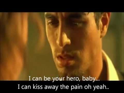 Enrique Iglesias Hero Original MV Lyrics On Screen