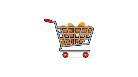 clip-3996800561-visualizes-purchasing-flow-checkout-confirmation-through-animated