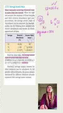 Average Atomic Mass of Isotopes | Concept Explained | JEE + NEET 🔥 #shikshabydeeksha #moleconcept