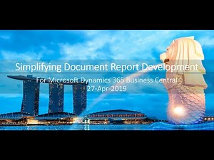 Simplify Document Report Development