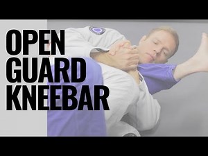 Open Guard Knee-Bar Attack Chain