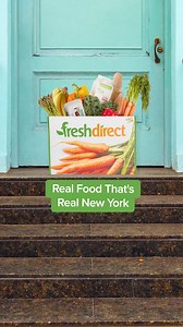 2.6K views | Hey New York!  Grocery shopping is easier with FreshDirect. Order online and we’ll deliver groceries straight to your door. | FreshDirect | Facebook