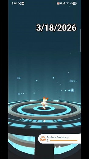Scorbunny Evolution In Pokemon Go 3/18/2026