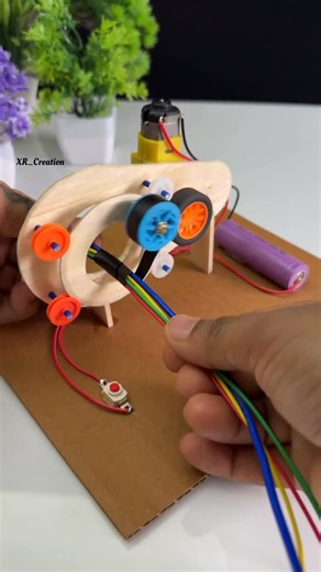 XR Creation on Instagram: "DIY Wire Harness Wrapping Machine with Dcmotor #youtubeshorts #dcmotor #tech #experiment #project #reels #instagramreels #instagramvideo"
