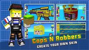 Skin Making PK⚡! Whose skin is better?#CNR #copsnrobbers