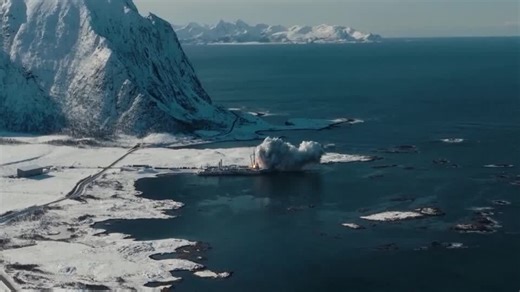 German startup's space rocket explodes seconds after takeoff from Norway