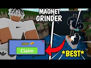 GET INFINITE GOLDS WITH THIS ULTRA MAGNET GRINDER IN BUILD A BOAT FOR TREASURE #ROBLOX