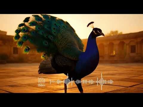 Peacock ASMR Sounds | Beautiful Relaxing Nature Bird Sounds