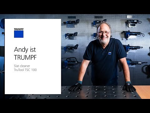 Easy cleaning of the support slats from your laser cutting machine – TSC 100