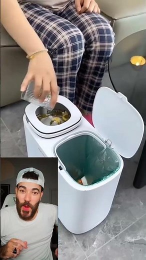 باسكت الزبالة السحري واووو 😲🤯👍