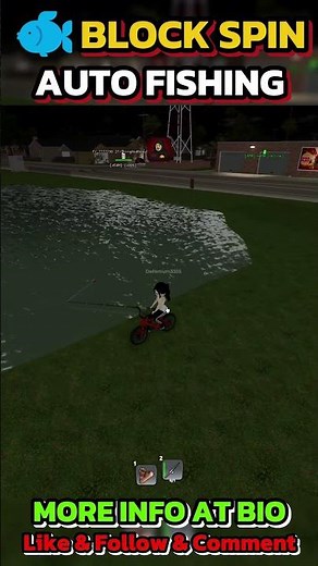 Block Spin New Auto Fishing Farming 🐟 #blockspin #robloxscript