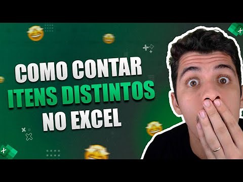 Como contar itens distintos no Excel | CONTAGEM DISTINTA