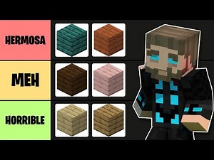 TIERLIST de las MADERAS de MINECRAFT