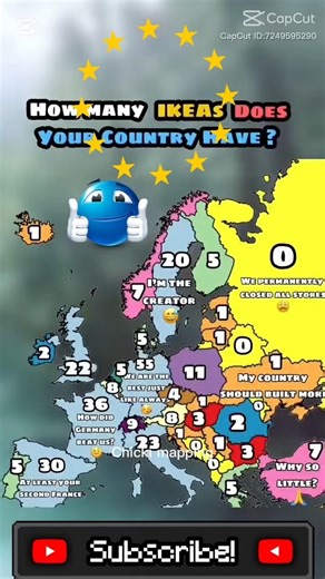 How many ikeas does your country have
