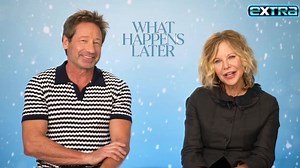 Meg Ryan explains why she wanted to make her rom-com return in "What Happens Later" with David Duchovny. 💘 | Extra