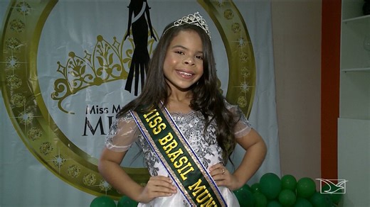 Meninas maranhenses são candidatas no concurso Miss Mini Brasil Mundial