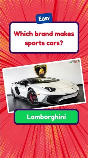 Only CAR Geniuses Can Identify This Lamborghini!