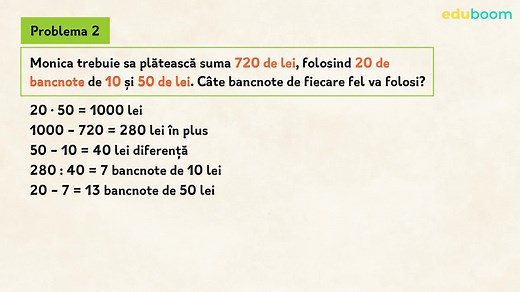 Metoda falsei ipoteze. Matematica clasa a 5-a
