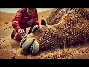 Heartwarming Rescue of an Injured Camel in the Desert. ‪@ChasingPawsofficial‬ #animals