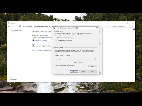 How To Increase Size Of Disk Space For System Restore on Windows 10 [Guide]