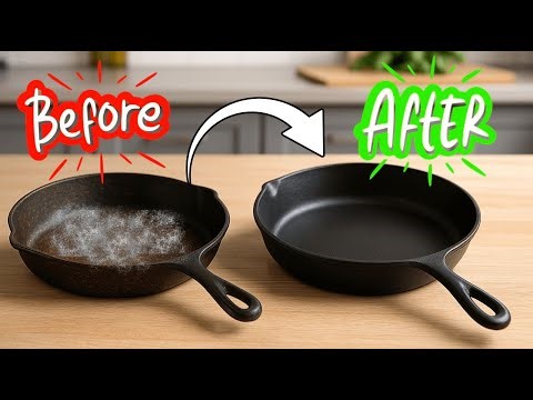 The Secret to Fixing Flaking Cast Iron Seasoning (No More Peeling)