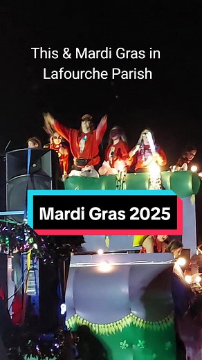 There's something special about Mardi Gras in Louisiana's Cajun Bayou! You can't miss our themed parades, extravagant floats, and one of a kind Mardi Gras atmosphere here on the Bayou #mardigras #lafourche #cajun #bayoulife #parade