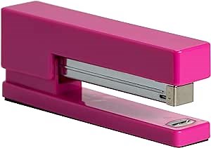 JAM PAPER Modern Desk Stapler - Pink - Sold Individually