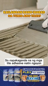 SmartBond Flex is the First Flexible Tile Adhesive in the Philippines, which follows the European Standards in tiling. #tileinstallation #tilesetters #tilesetting #Tiles #largetiles #tilespace #tilejoints #tileadhesive #installtiles #tilingproblems #Porcelaintiles #ceramictiles #Granitetiles #verticaltiles #residentialtiles #Officetiles | Buildrite Construction Chemicals