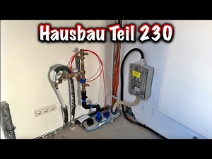 House construction part 230! (Connections are in the house) ElektroM