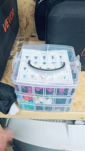 Ever drop a trim clip and realize the job just turned into a hardware store run? This car body retainer clip kit keeps hundreds of push-type fasteners organized in one box so you always have the right size for bumpers, door panels, splash guards, and interior trim. Perfect for DIY repairs, installs, and quick replacements, it saves time, money, and frustration while keeping your projects moving without delays. #CarRepairTools #AutomotiveAccessories #TikTokShopHolidayHaul #TikTokShopCreatorPicks