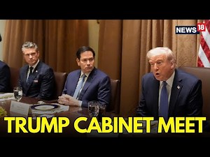 Trump LIVE: U.S President Donald Trump Holds Cabinet Meeting | Hegseth | Rubio | Gabbard | N18G