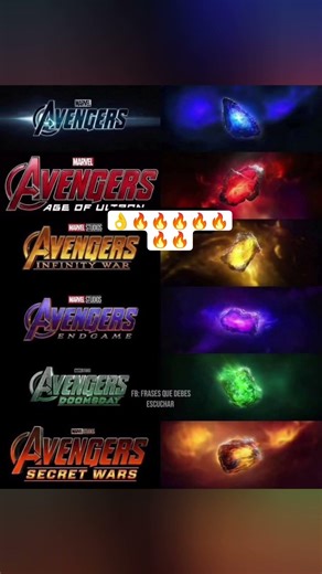 🔥From Assemble To Endgame.Every Stone Changed Everything💥#avengers#marvel#viralshort#trending#fyp#yt