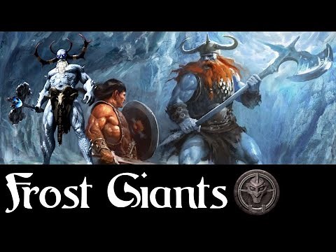 Frost Giants in Conan Lore (Study and Theory Crafting)