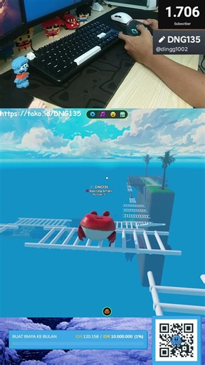mount kepiting #roblox #livestream