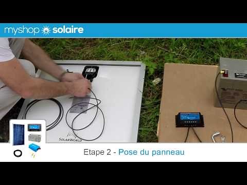 Monter un Kit Solaire AUTONOME - Panneau Solaire + Mini BMS - MyShop Solaire