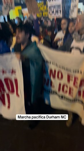 Marcha pacífica Durham NC | Ke Buena NC