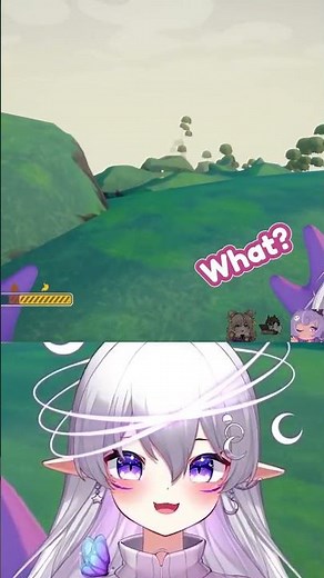 This vtuber is a...banana brat?? #vtuber #shorts #vtuberclips #peak