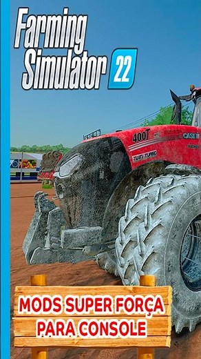 Mod de SUPER FORÇA para console do #farmingsimulator22 #fs22 #mods