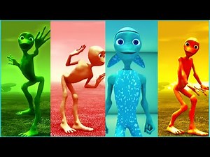 "Most Viewed Alien Dance Video - Green Creature"