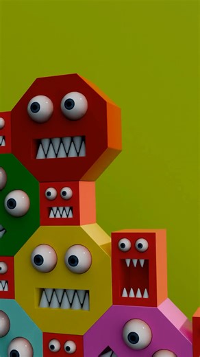 Monster House on Instagram: "Cubinhos fofinhos 😍💖 ✨ Pequenos cubos fofos giram e deslizam suavemente em um espaço sereno e silencioso. 💫 Cada movimento é como uma dança lenta e hipnotizante, onde formas geométricas simples se unem em perfeita harmonia. 🎨 Uma experiência visual relaxante que celebra a beleza da simplicidade, em um loop infinito de calma e equilíbrio. 🧊 Assista, respire fundo e deixe-se levar pelo movimento. #3D #CGI #Cinema4D #Blender #ArteDigital #Animação3D #LoopHipnotizan