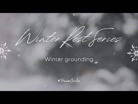 Winter grounding - Short meditation | with music