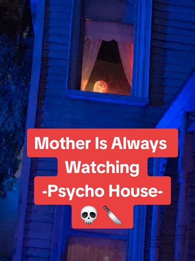 Norman Bates Psycho House Mother In Window Universal Studios Hollywood Studio Tour #universalstudioshollywood #batesmotel #psychohouse #normanbates #studiotour