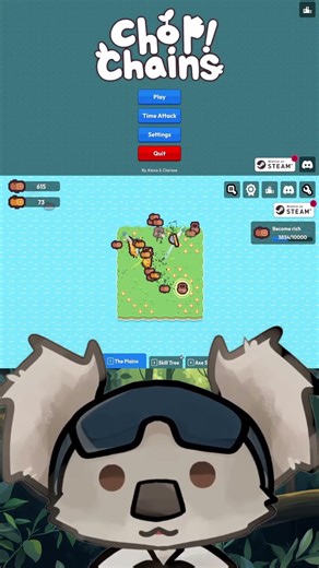 Koala Chills Builds a Legendary Axe - Chop Chains Demo