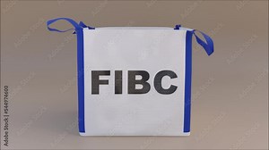 FIBC Big-Bag with blue loops