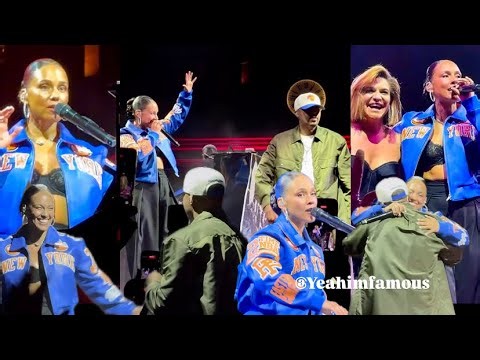 Alicia Keys performs Live with Nas & more at Tribeca Film Festival & celebrate Knicks Win NBA Finals