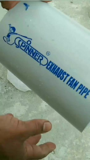 Exhaust fan PVC pipe fitting #exhuast | Dream home maker SKM