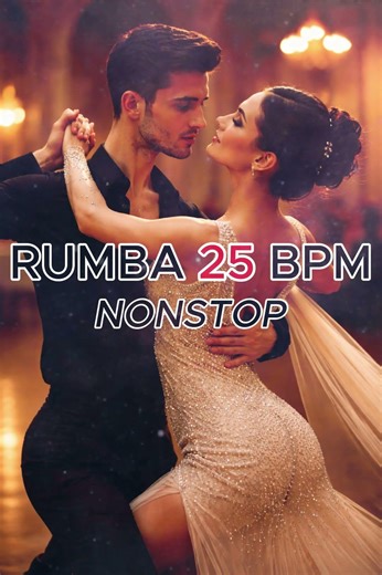 Rumba Practice 25 BPM – Feel Every Step | Ballroom Dance Practice Music