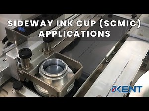 Sideway ink cup (SCMIC) pad printing applications by KENT
